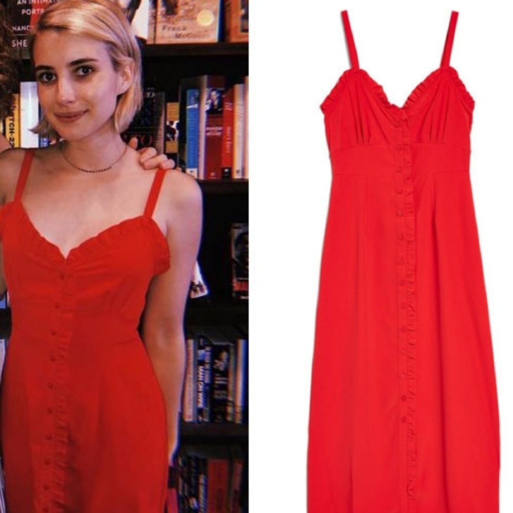 TopShop Valentines Dress as seen on Emma Roberts❤
